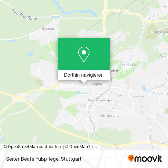 Seiter Beate Fußpflege Karte
