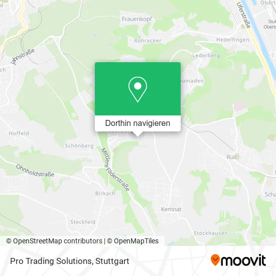 Pro Trading Solutions Karte