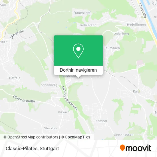 Classic-Pilates Karte