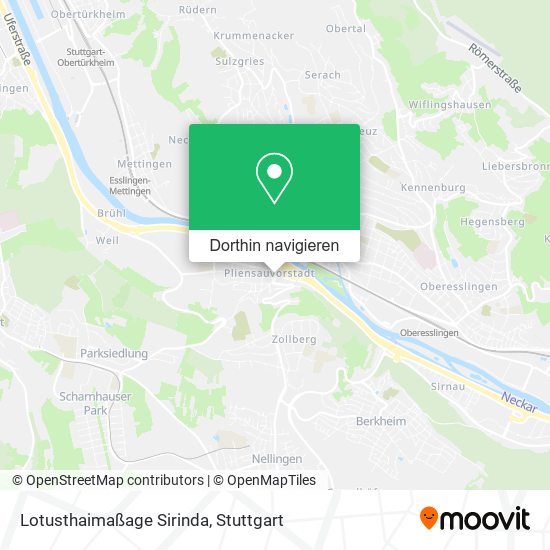 Lotusthaimaßage Sirinda Karte