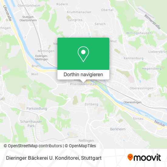 Dieringer Bäckerei U. Konditorei Karte