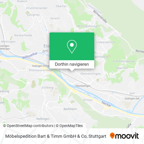 Möbelspedition Bart & Timm GmbH & Co Karte