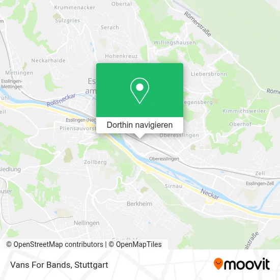 Vans For Bands Karte