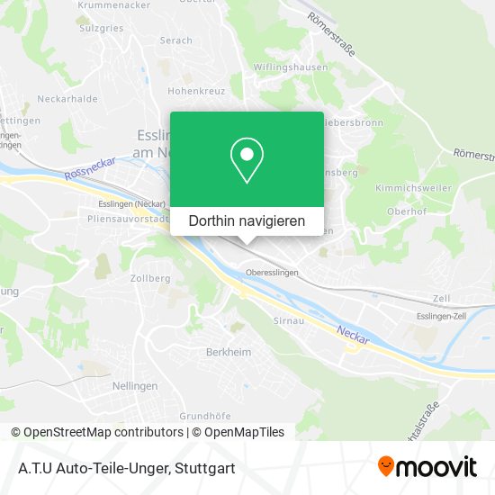A.T.U Auto-Teile-Unger Karte