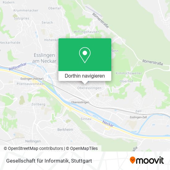 Gesellschaft für Informatik Karte