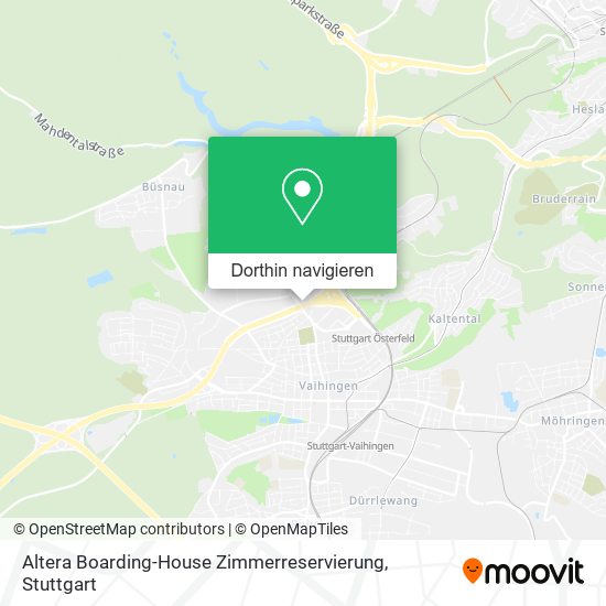 Altera Boarding-House Zimmerreservierung Karte
