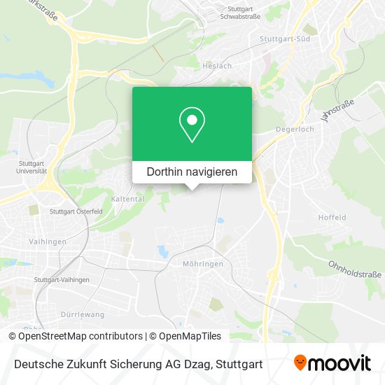 Deutsche Zukunft Sicherung AG Dzag Karte