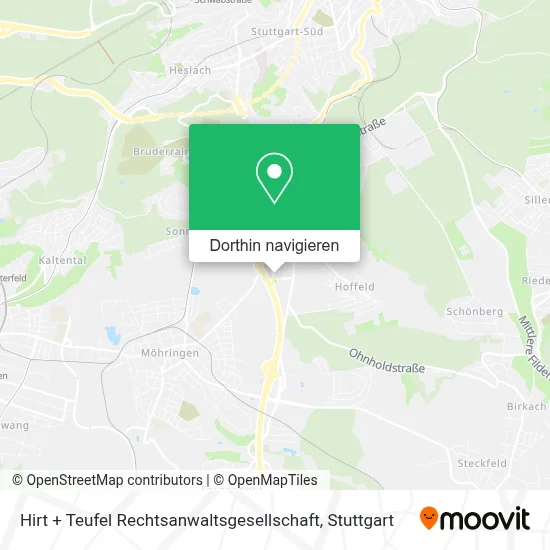 Hirt + Teufel Rechtsanwaltsgesellschaft Karte
