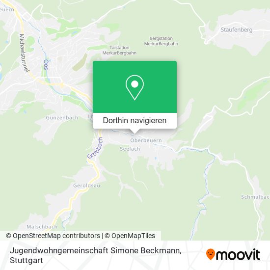 Jugendwohngemeinschaft Simone Beckmann Karte