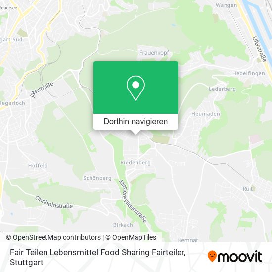 Fair Teilen Lebensmittel Food Sharing Fairteiler Karte