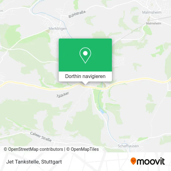 Jet Tankstelle Karte