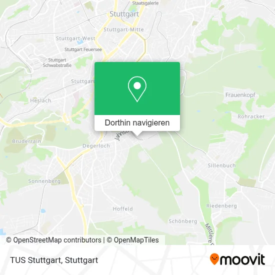 TUS Stuttgart Karte