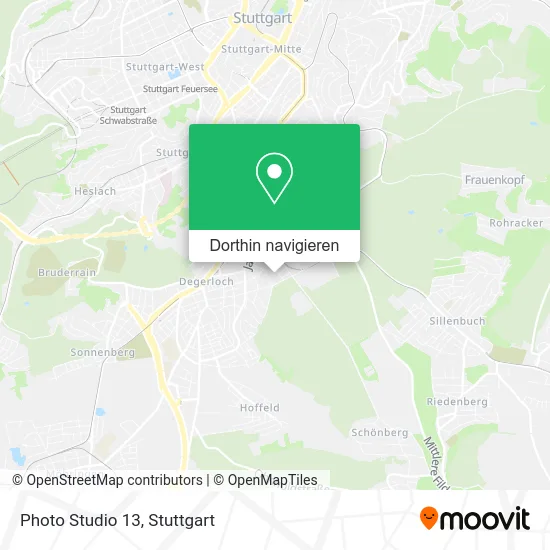 Photo Studio 13 Karte