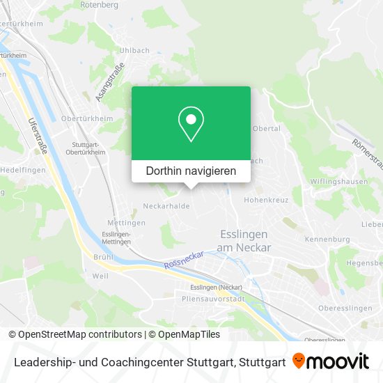 Leadership- und Coachingcenter Stuttgart Karte
