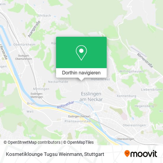Kosmetiklounge Tugsu Weinmann Karte