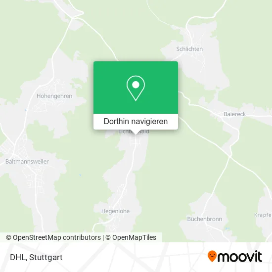 DHL Karte