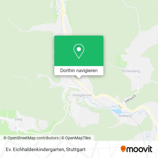 Ev. Eichhaldenkindergarten Karte