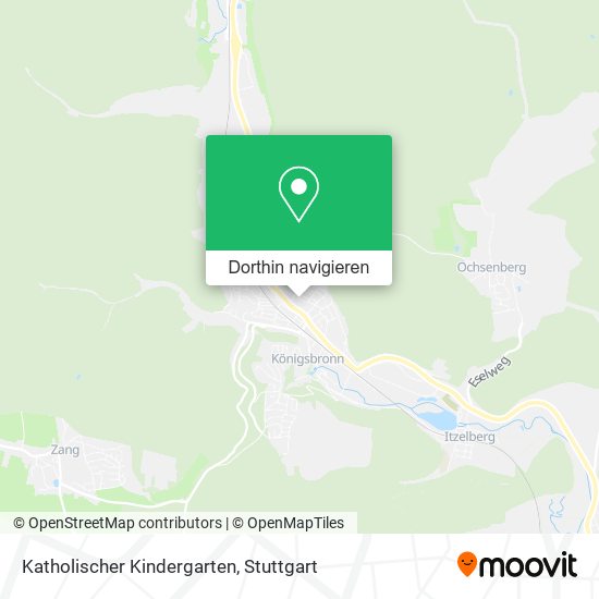 Katholischer Kindergarten Karte