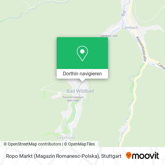 Ropo Markt (Magazin Romanesc-Polska) Karte