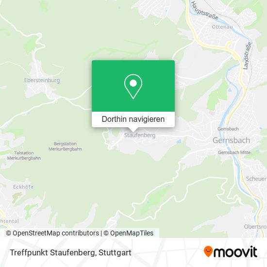 Treffpunkt Staufenberg Karte