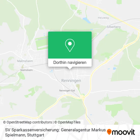 SV Sparkassenversicherung: Generalagentur Markus Spielmann Karte