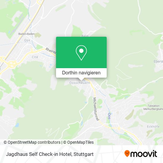 Jagdhaus Self Check-in Hotel Karte