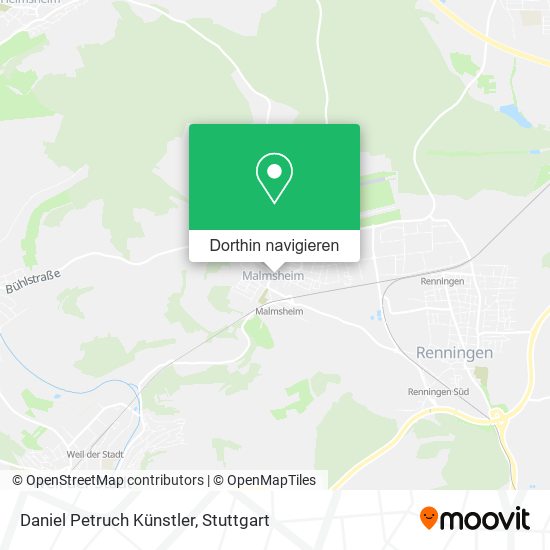 Daniel Petruch Künstler Karte