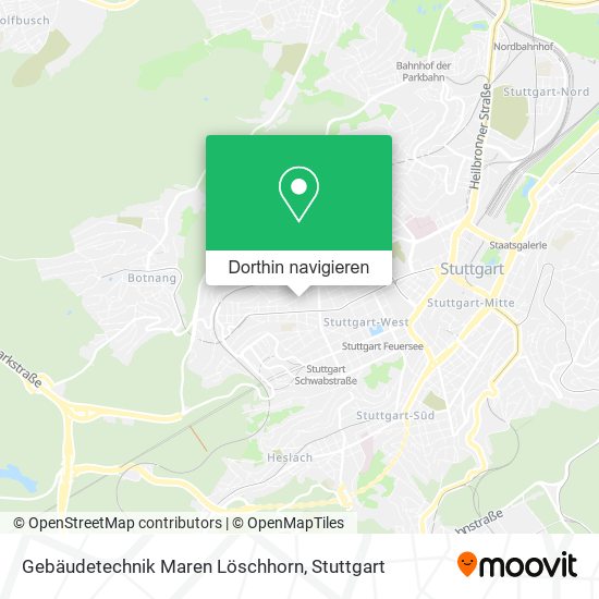 Gebäudetechnik Maren Löschhorn Karte