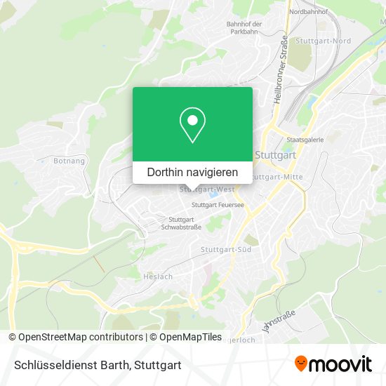 Schlüsseldienst Barth Karte