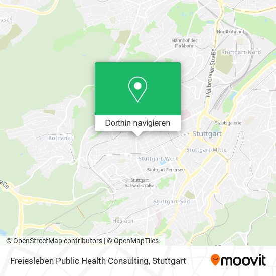 Freiesleben Public Health Consulting Karte
