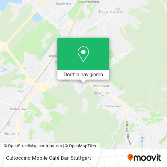 Cultoccino Mobile Café Bar Karte