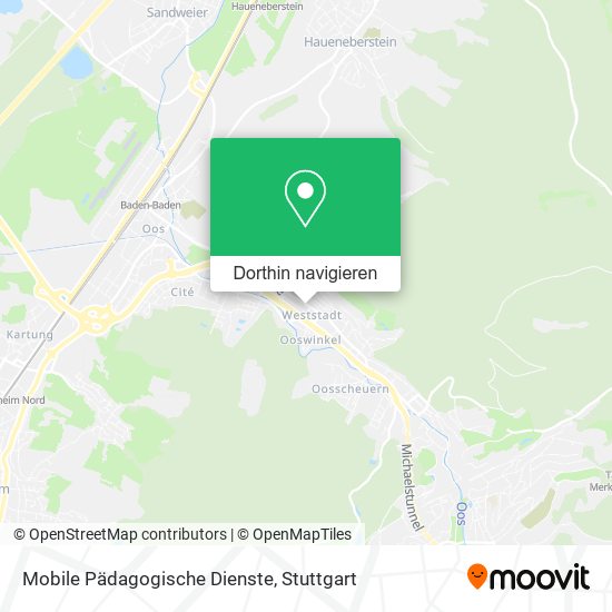 Mobile Pädagogische Dienste Karte