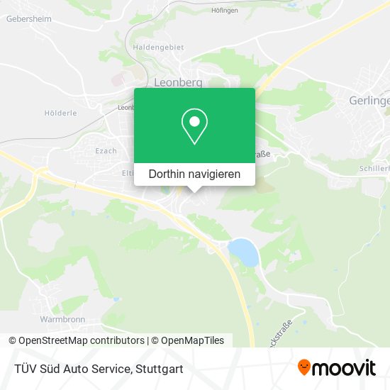 TÜV Süd Auto Service Karte