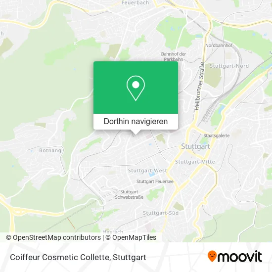 Coiffeur Cosmetic Collette Karte