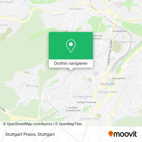 Stuttgart Praxis Karte