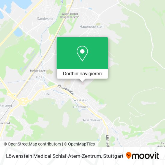 Löwenstein Medical Schlaf-Atem-Zentrum Karte