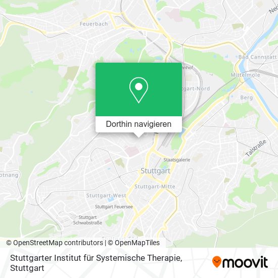 Stuttgarter Institut für Systemische Therapie Karte