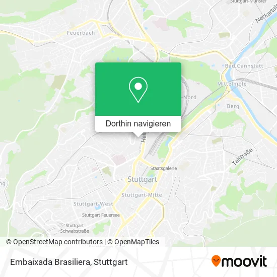 Embaixada Brasiliera Karte