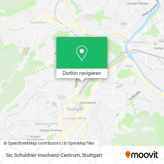 Sic Schuldner-Insolvenz-Centrum Karte