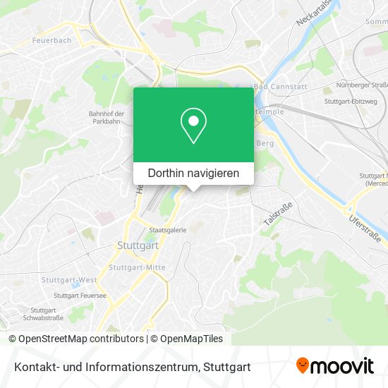 Kontakt- und Informationszentrum Karte