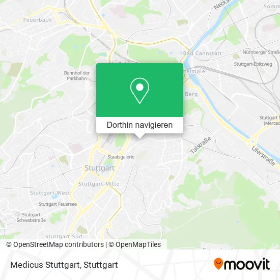 Medicus Stuttgart Karte