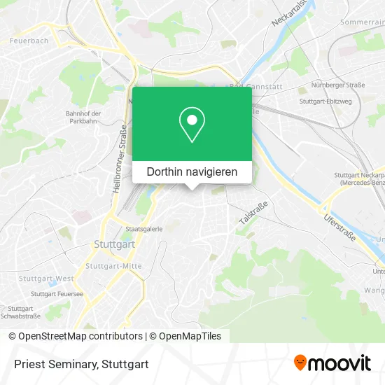 Priest Seminary Karte