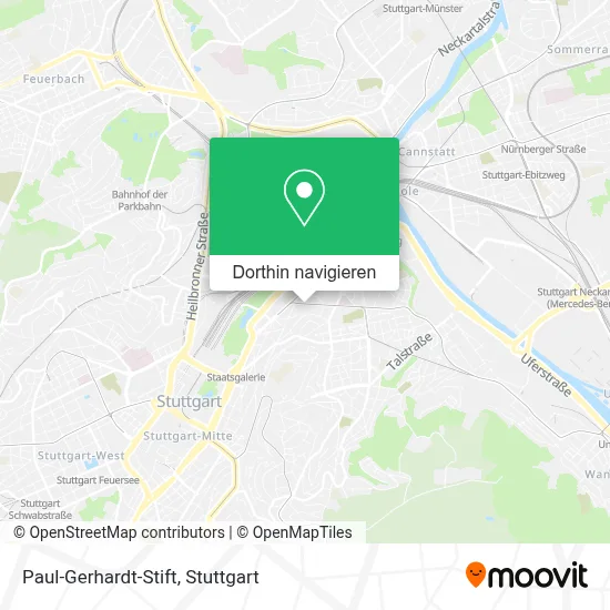 Paul-Gerhardt-Stift Karte