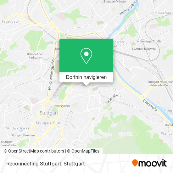 Reconnecting Stuttgart Karte