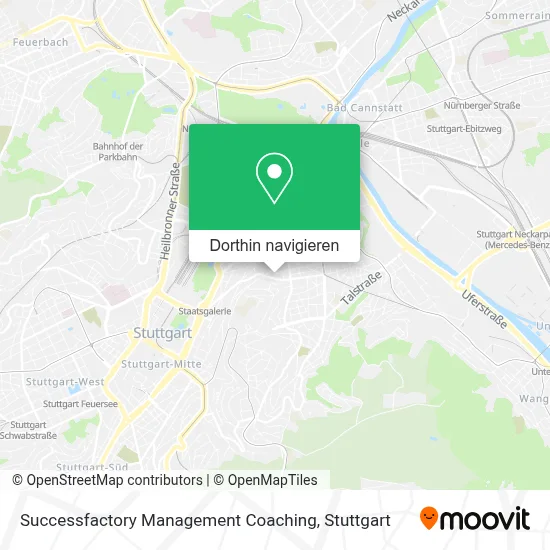 Successfactory Management Coaching Karte