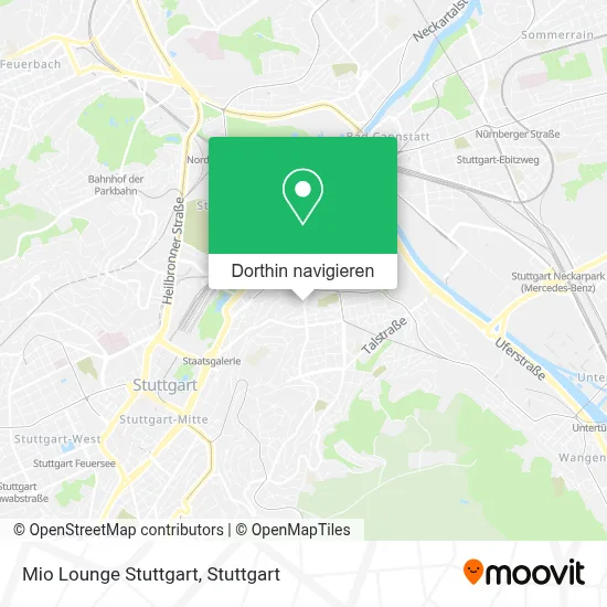 Mio Lounge Stuttgart Karte