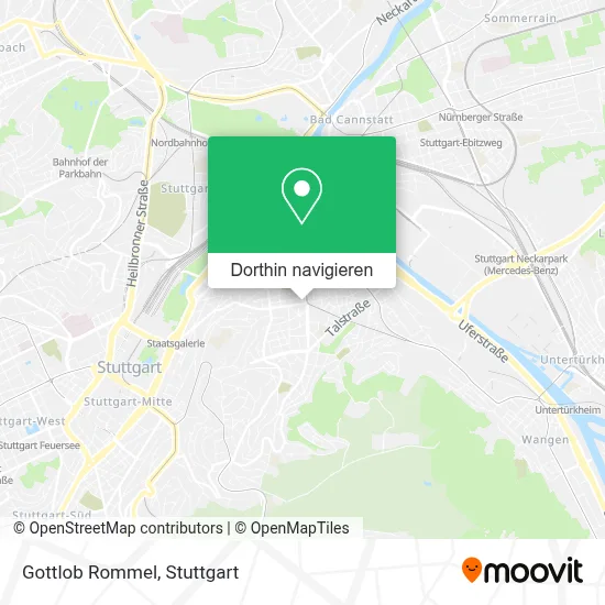 Gottlob Rommel Karte