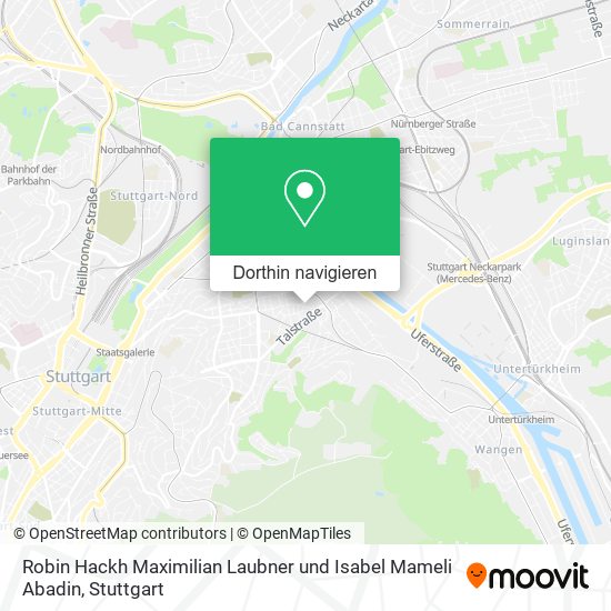 Robin Hackh Maximilian Laubner und Isabel Mameli Abadin Karte