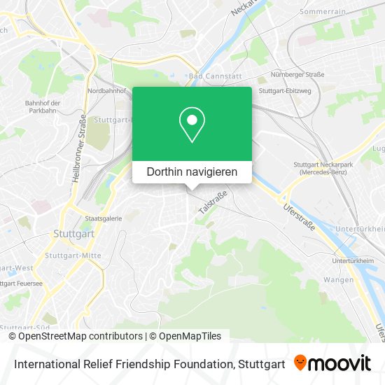 International Relief Friendship Foundation Karte