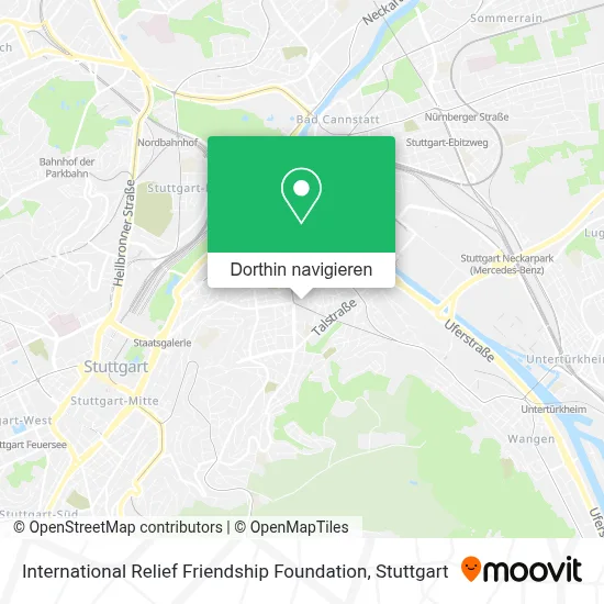 International Relief Friendship Foundation Karte